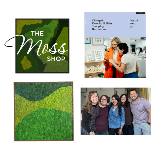 Experience The Moss Shop at the One of a Kind Show in Chicago – December 5–8, 2024