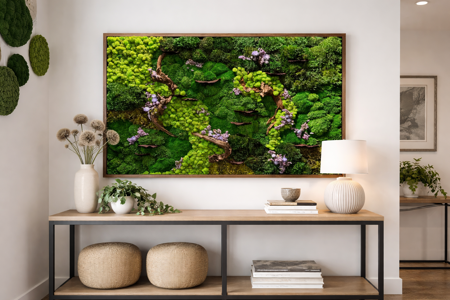 Purple Woods Moss Art Frame – The Moss Shop