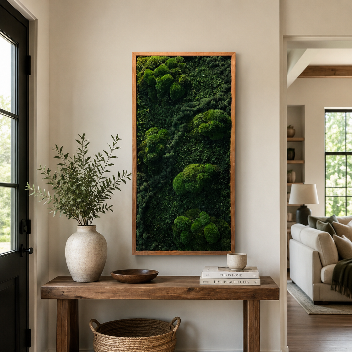 Mysterious Boulders Moss Art Frame – The Moss Shop
