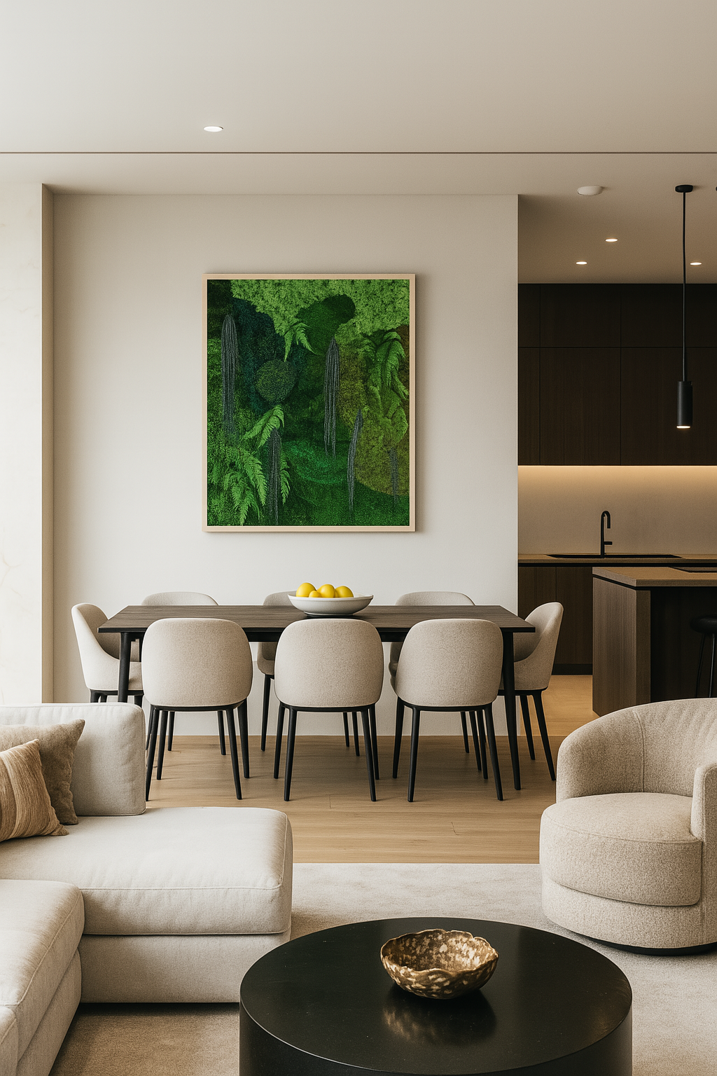 The Deep Forest Moss Art Frame
