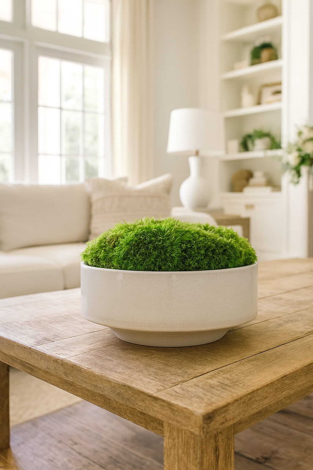 Cantur Footed Moss Bowl