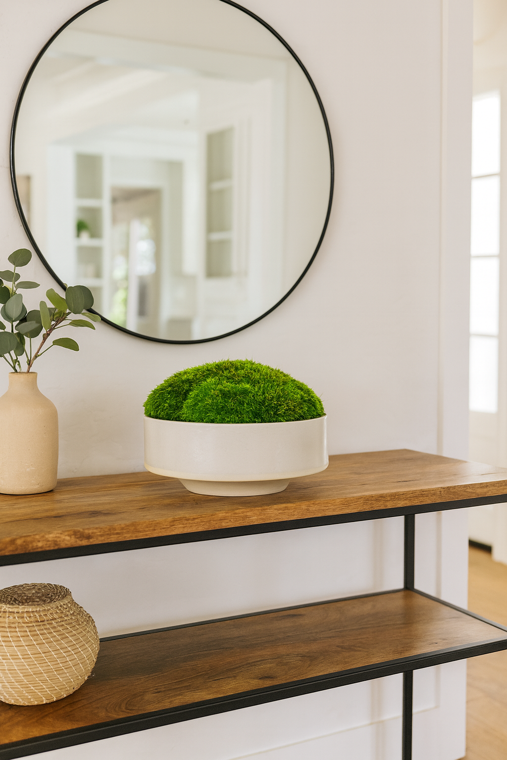 Cantur Footed Moss Bowl