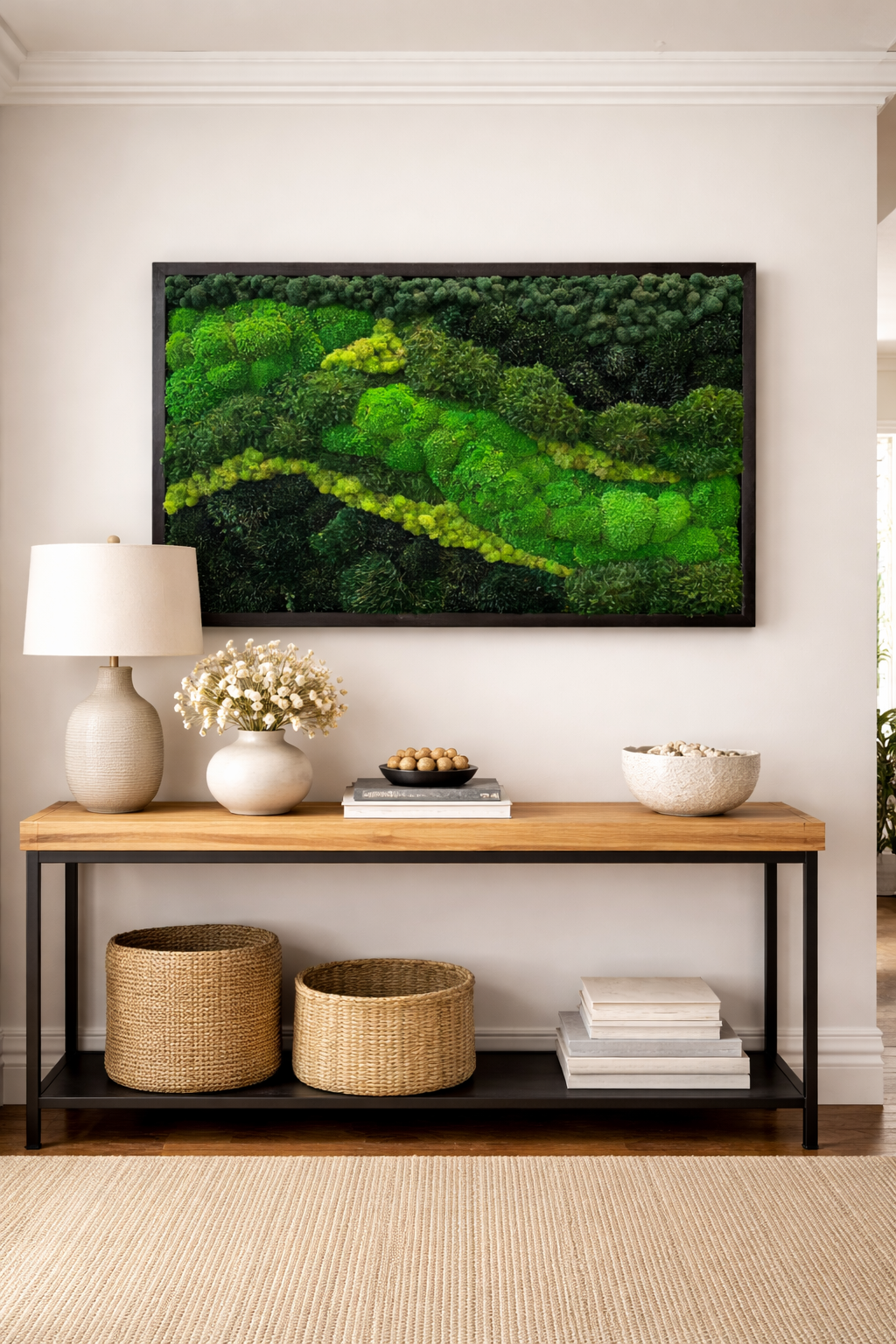 Stormy Nights Moss Art Frame – The Moss Shop