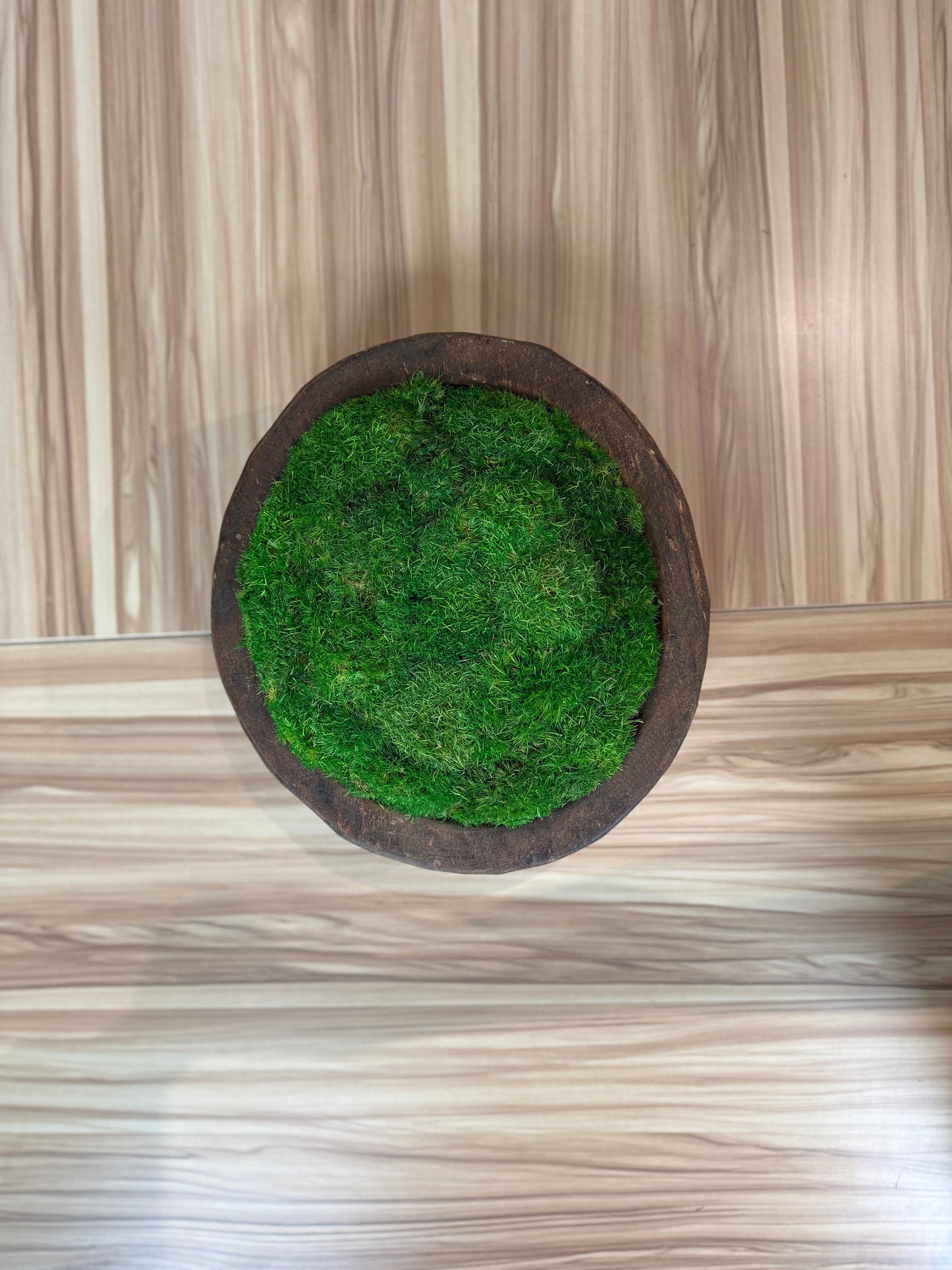 10" Round Farm Table Moss Dough Bowl
