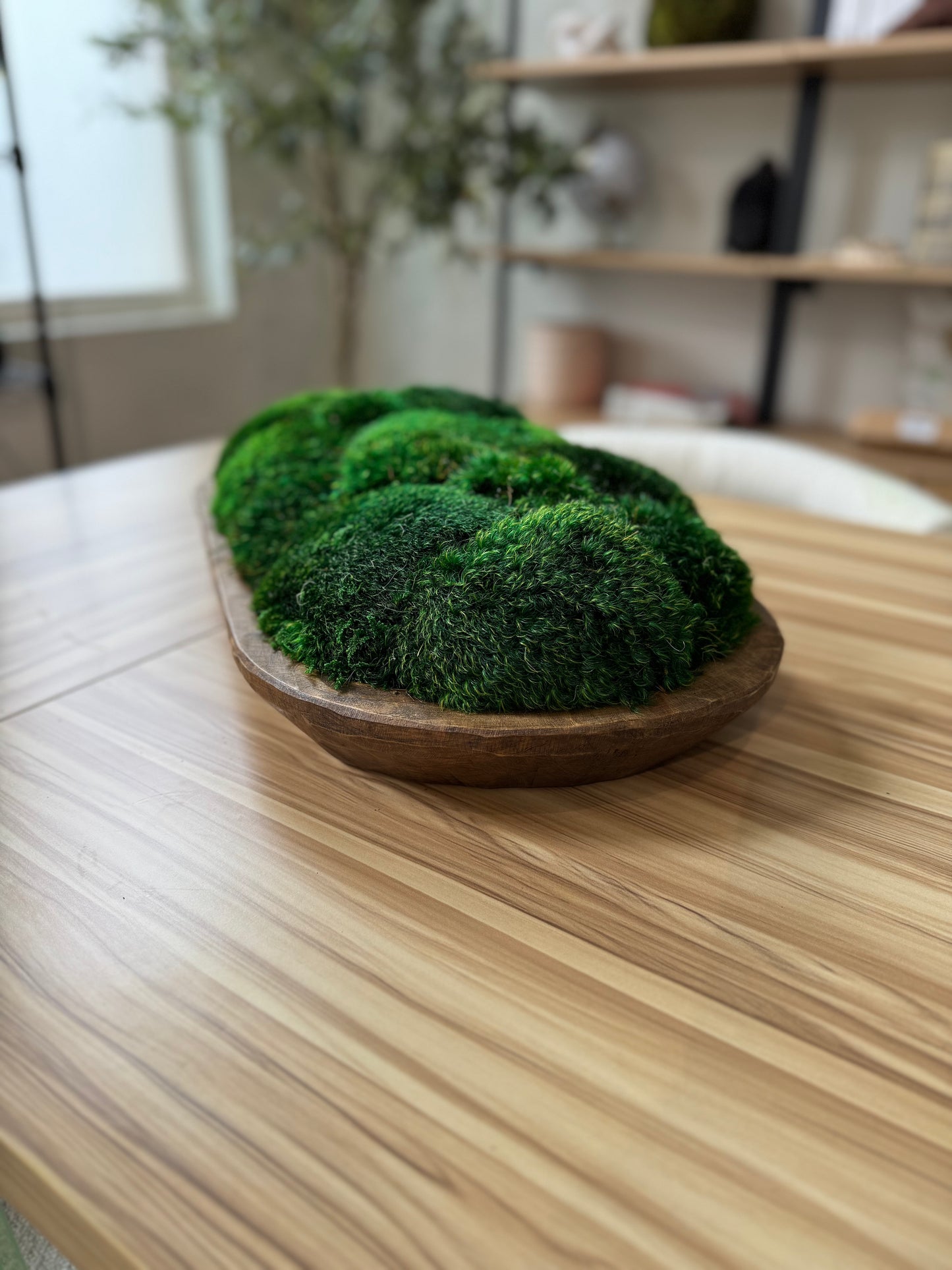 12x20" Grand Fluffy Moss Bowl