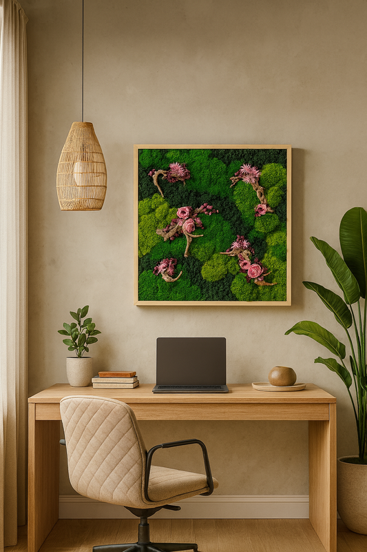 How to Choose the Perfect Moss Art Size for Your Space