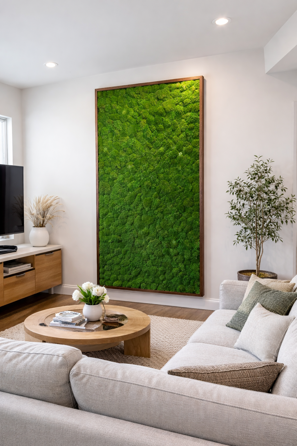 Moss Wall Art for Offices & Biophilic Design