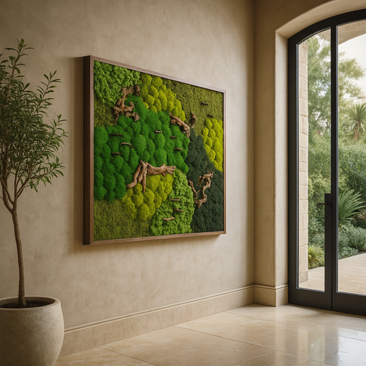 How to Choose the Right Size Moss Frame for Your Wall
