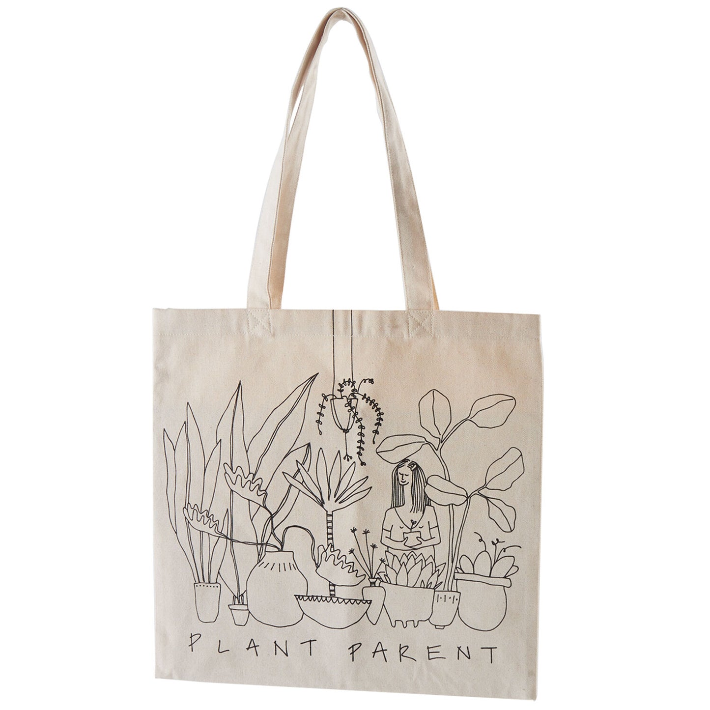 Plant Parent Canvas Tote Bag