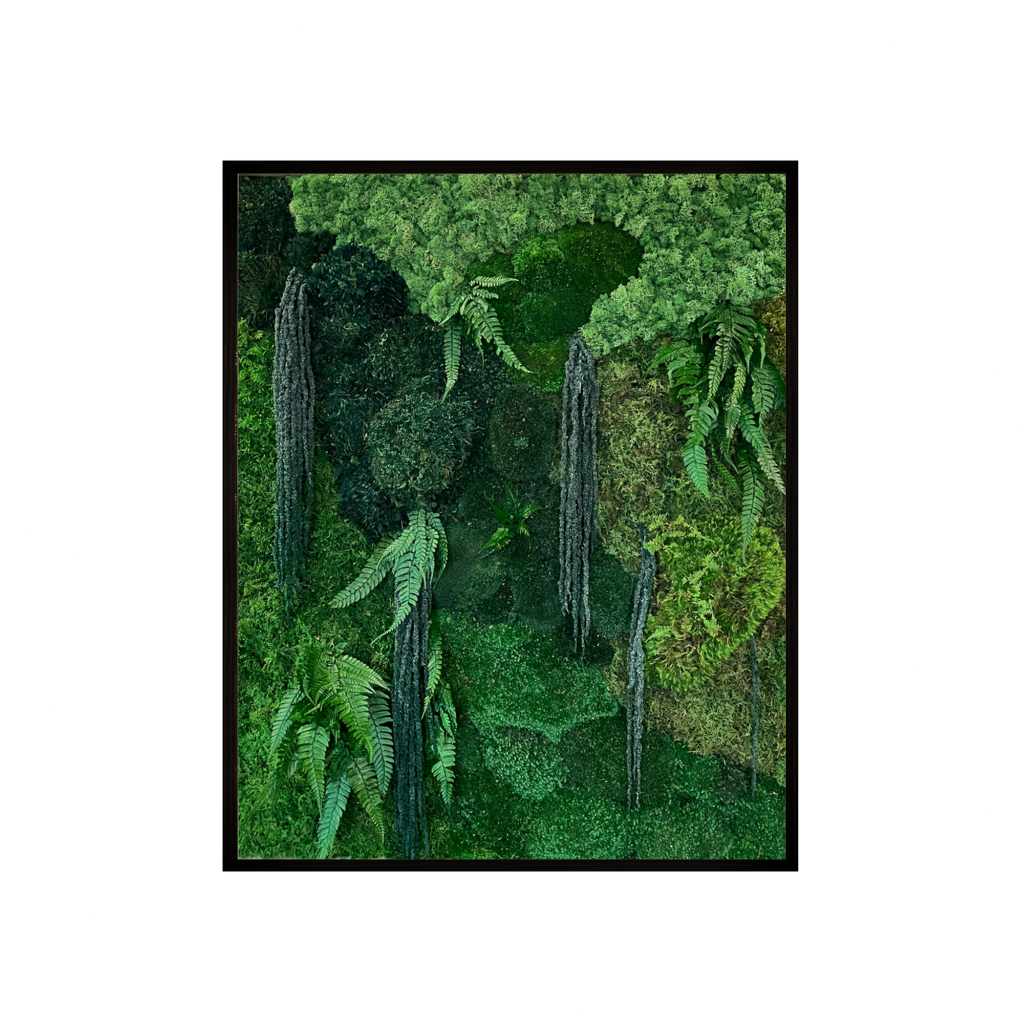 The Deep Forest Moss Art Frame