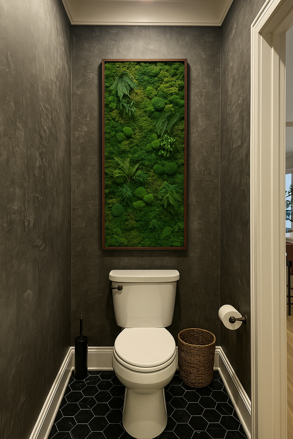 Emerald Jungle Moss Art Frame