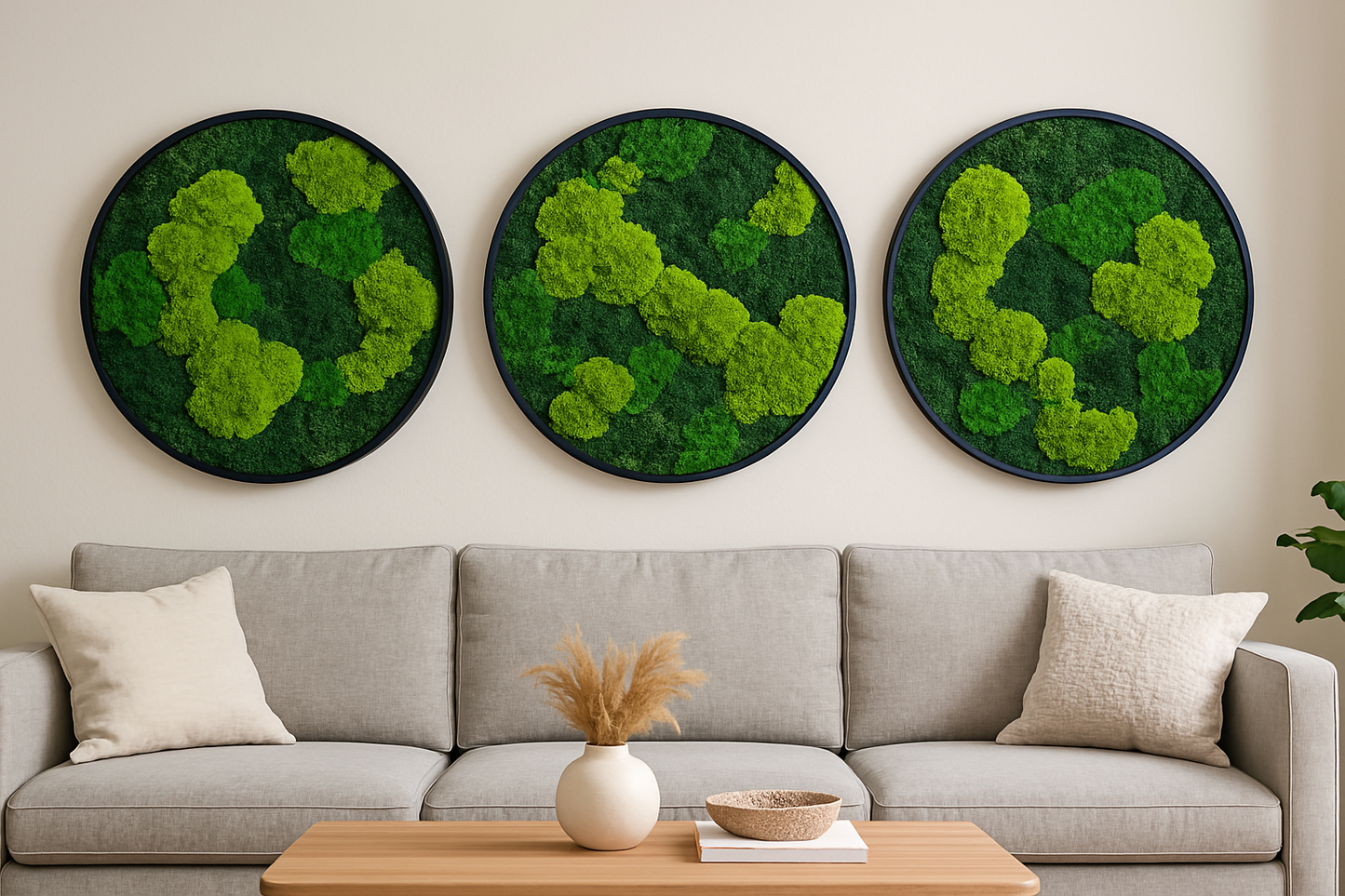 Intersteller Moss Art Circle Frame