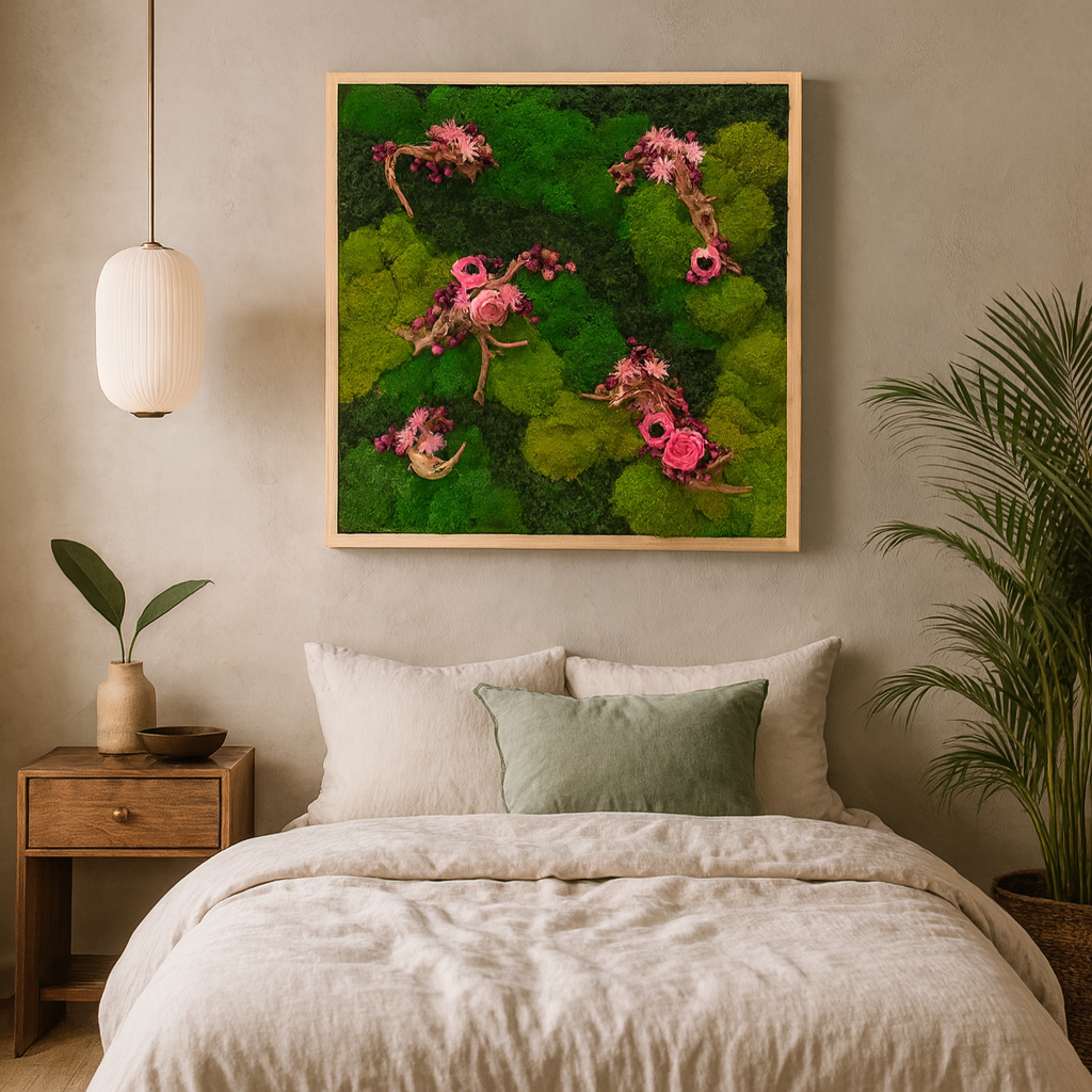 Wildwood Florals Moss Art Frame