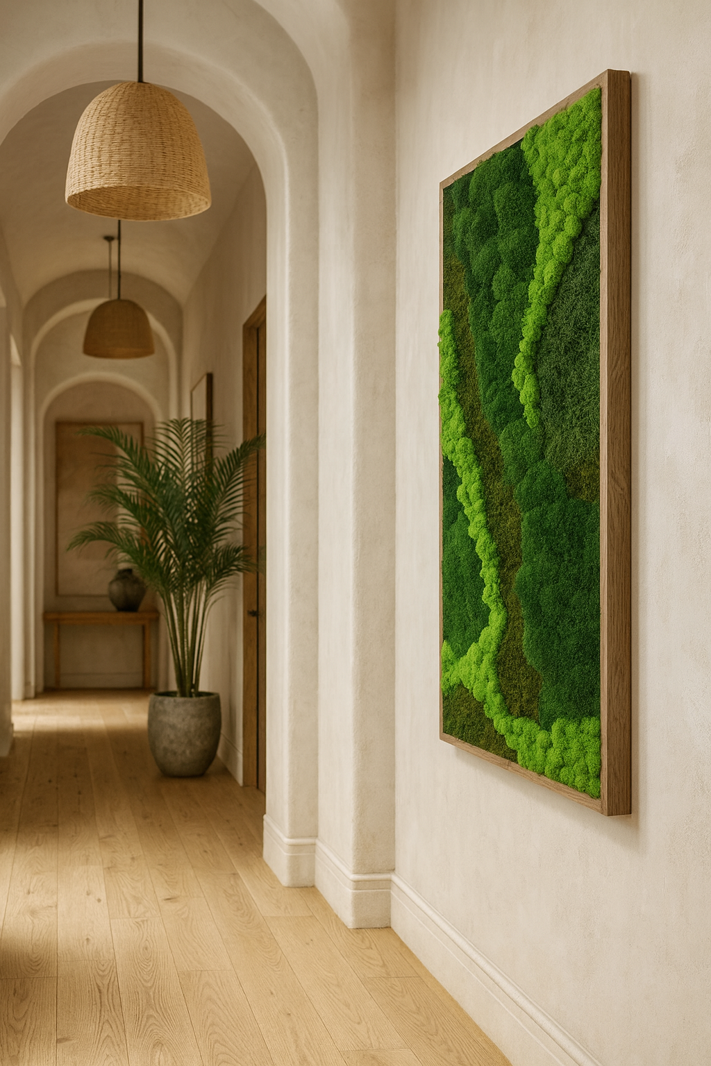 The Greenery Moss Art Frame (One Piece)