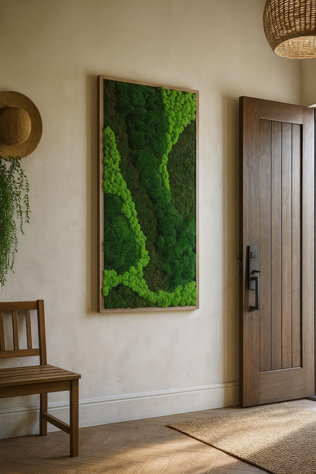 The Greenery Moss Art Frame (One Piece)