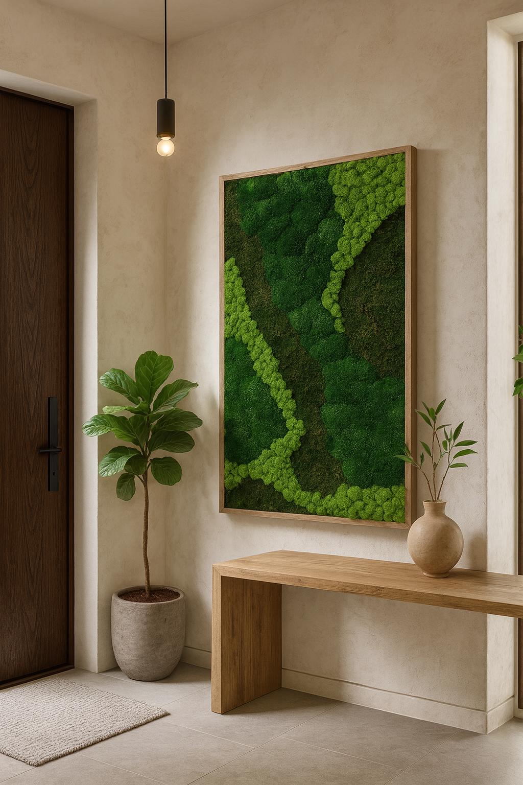 The Greenery Moss Art Frame (One Piece)