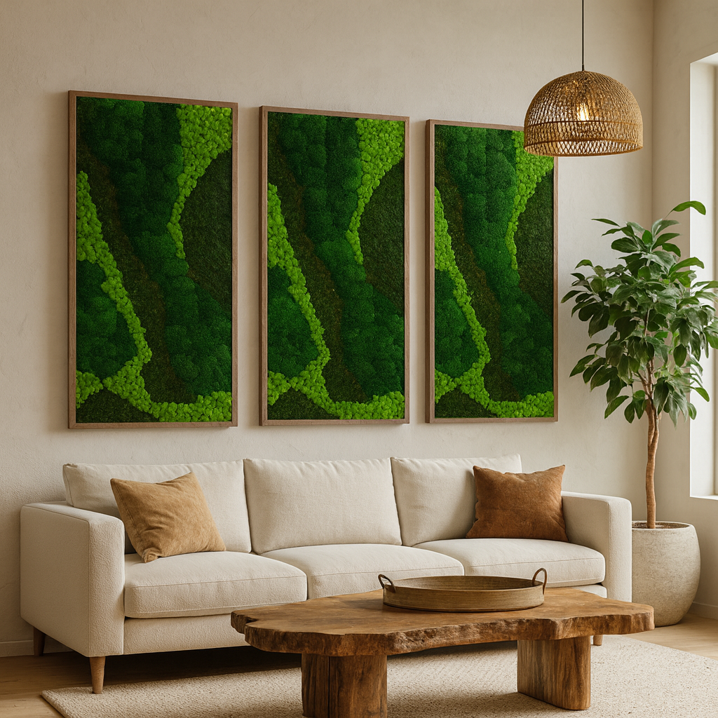 The Greenery Moss Art Frame (One Piece)