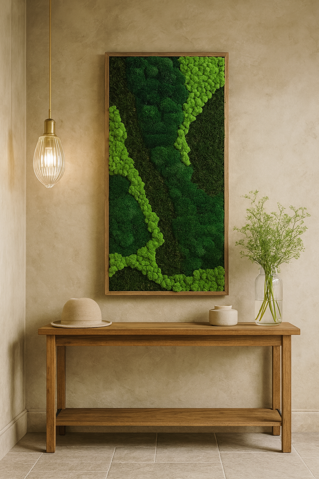 The Greenery Moss Art Frame (One Piece)