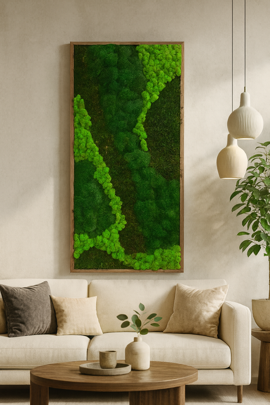 The Greenery Moss Art Frame (One Piece)