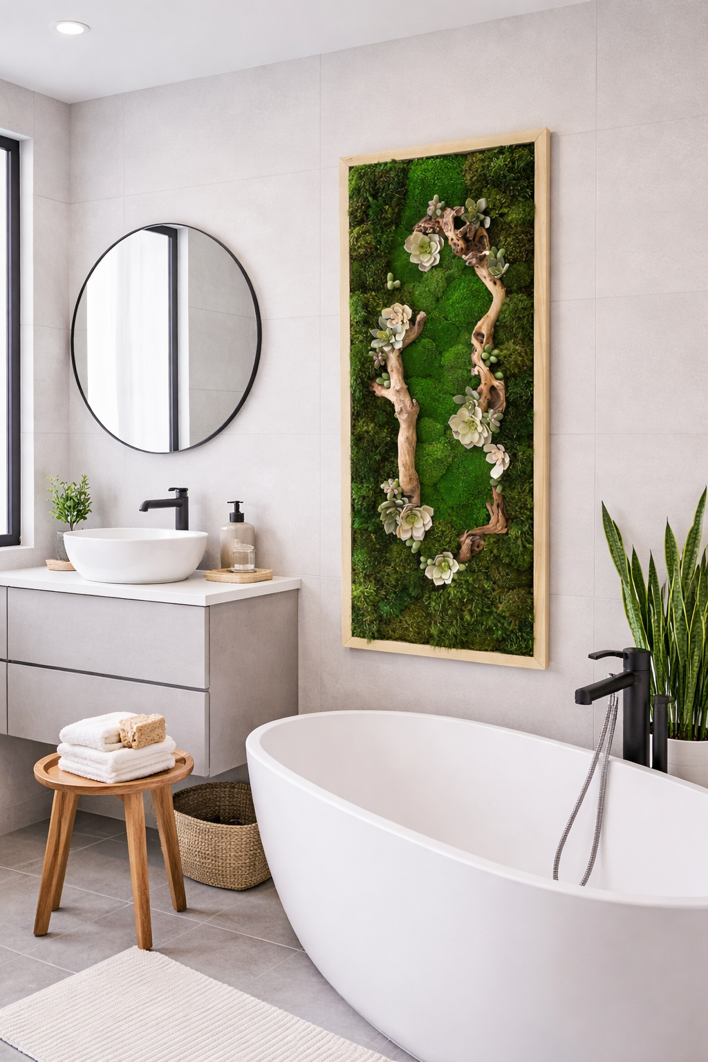 The Enchanted Moss Art Frame (One Piece)