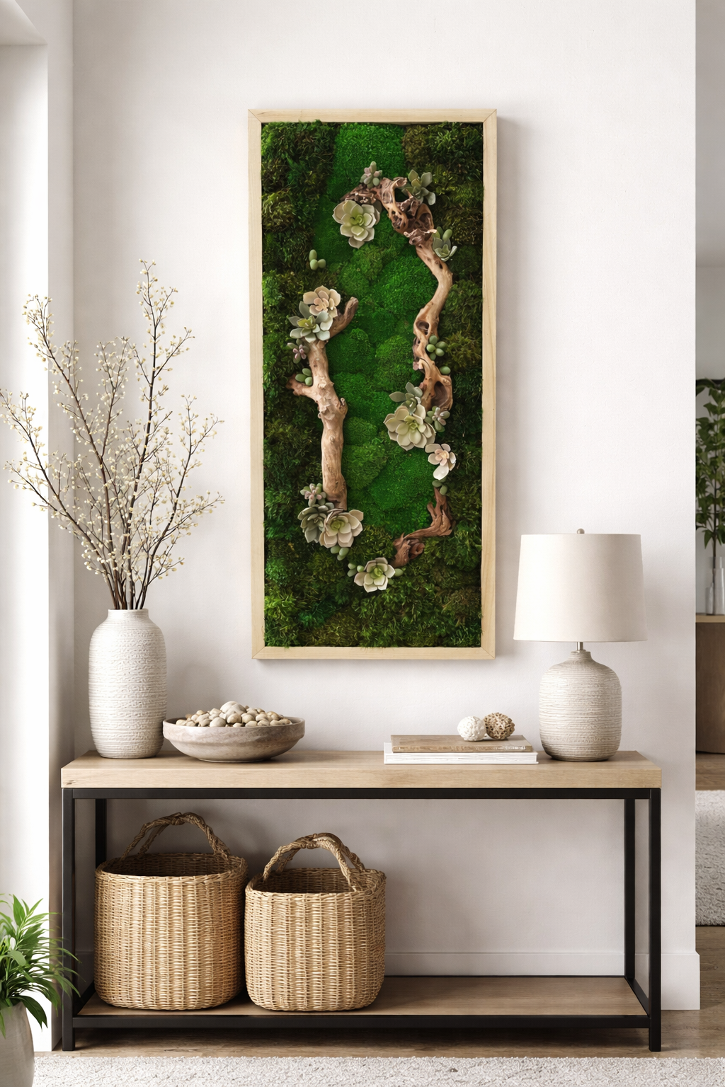 The Enchanted Moss Art Frame (One Piece)