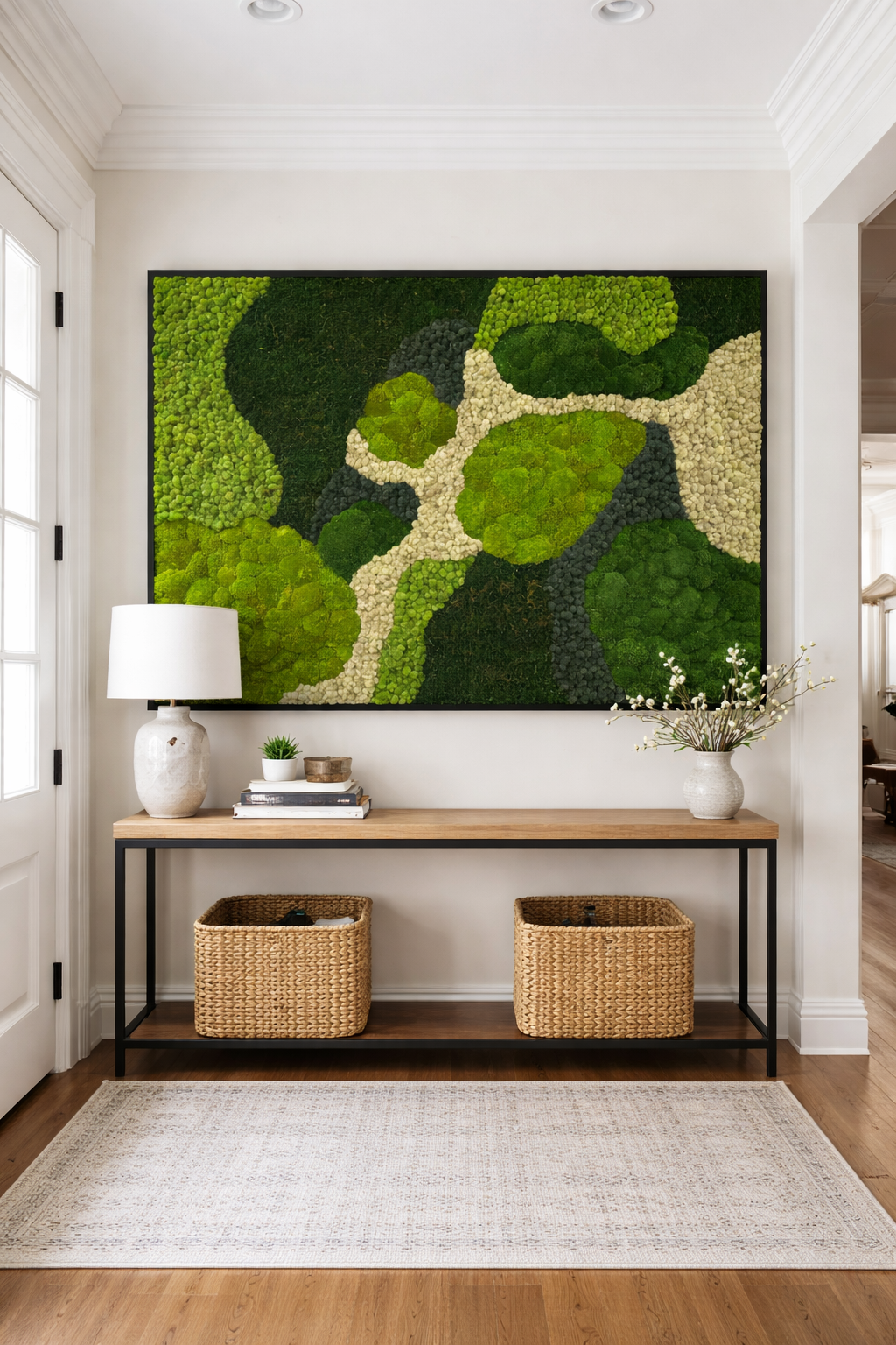 Angel's Forest Moss Art Frame (Vertical or Horizontal)