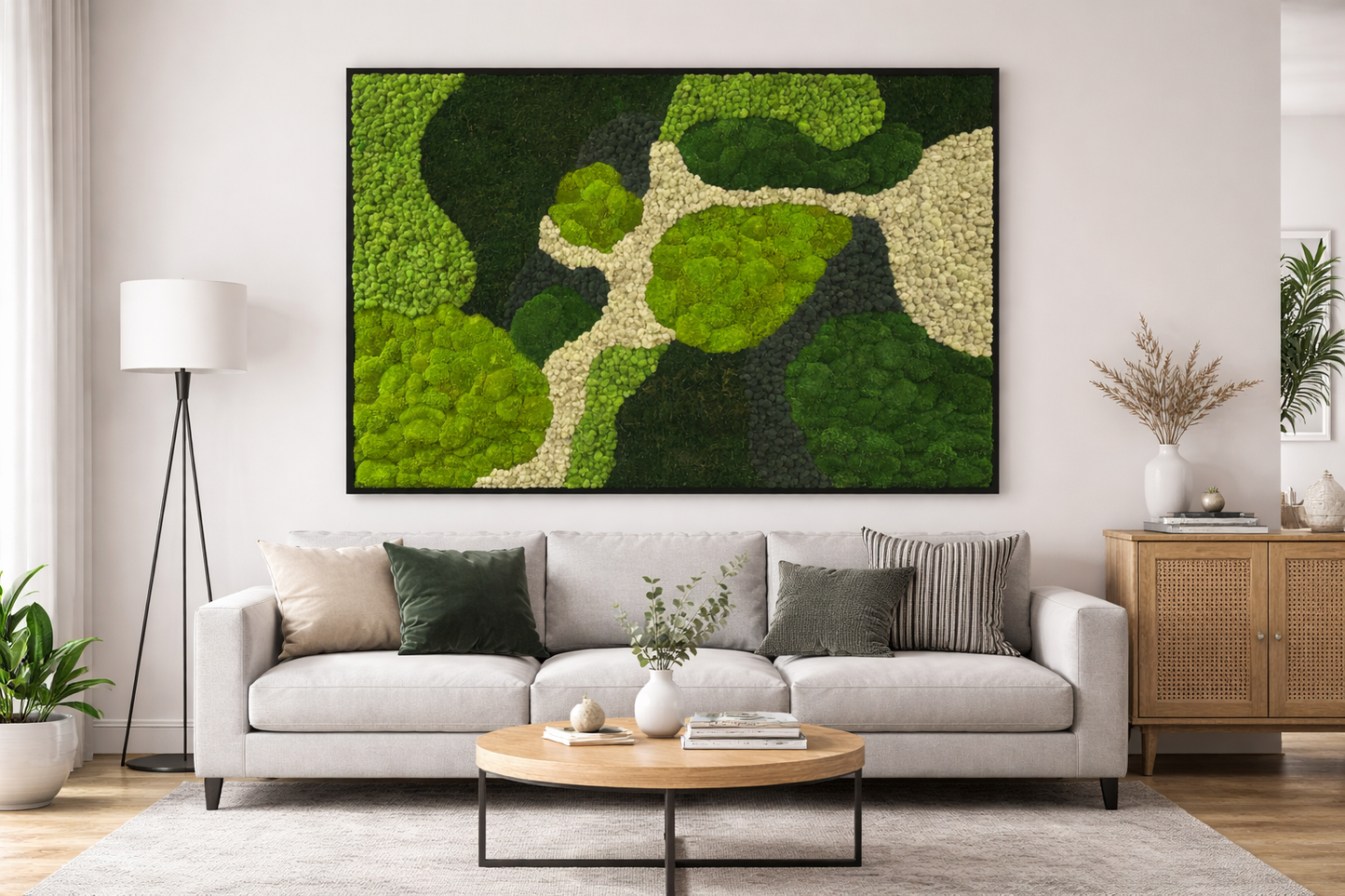 Angel's Forest Moss Art Frame (Vertical or Horizontal)