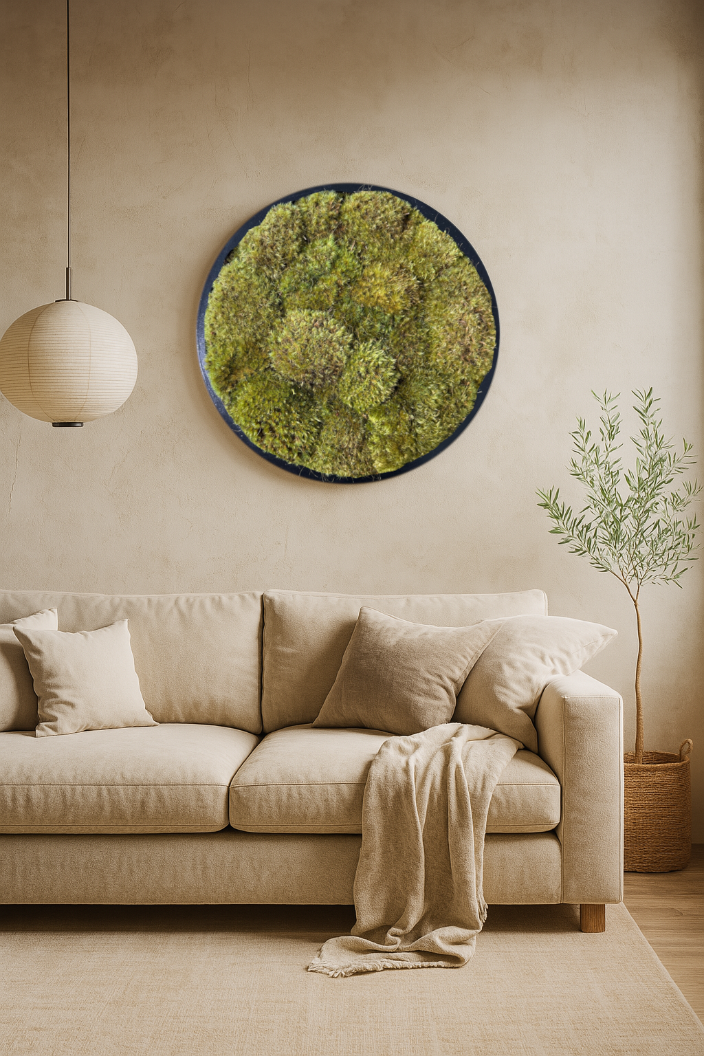 The Moss Constellation Circle Frame (One Piece)