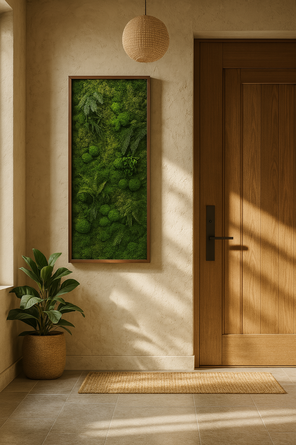 Emerald Jungle Moss Art Frame