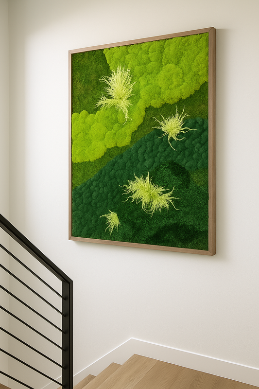 Calm & Serene Moss Art Frame