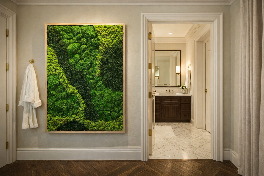 Moss Art Frames, Walls & Panels | Handcrafted Preserved Moss Decor ...