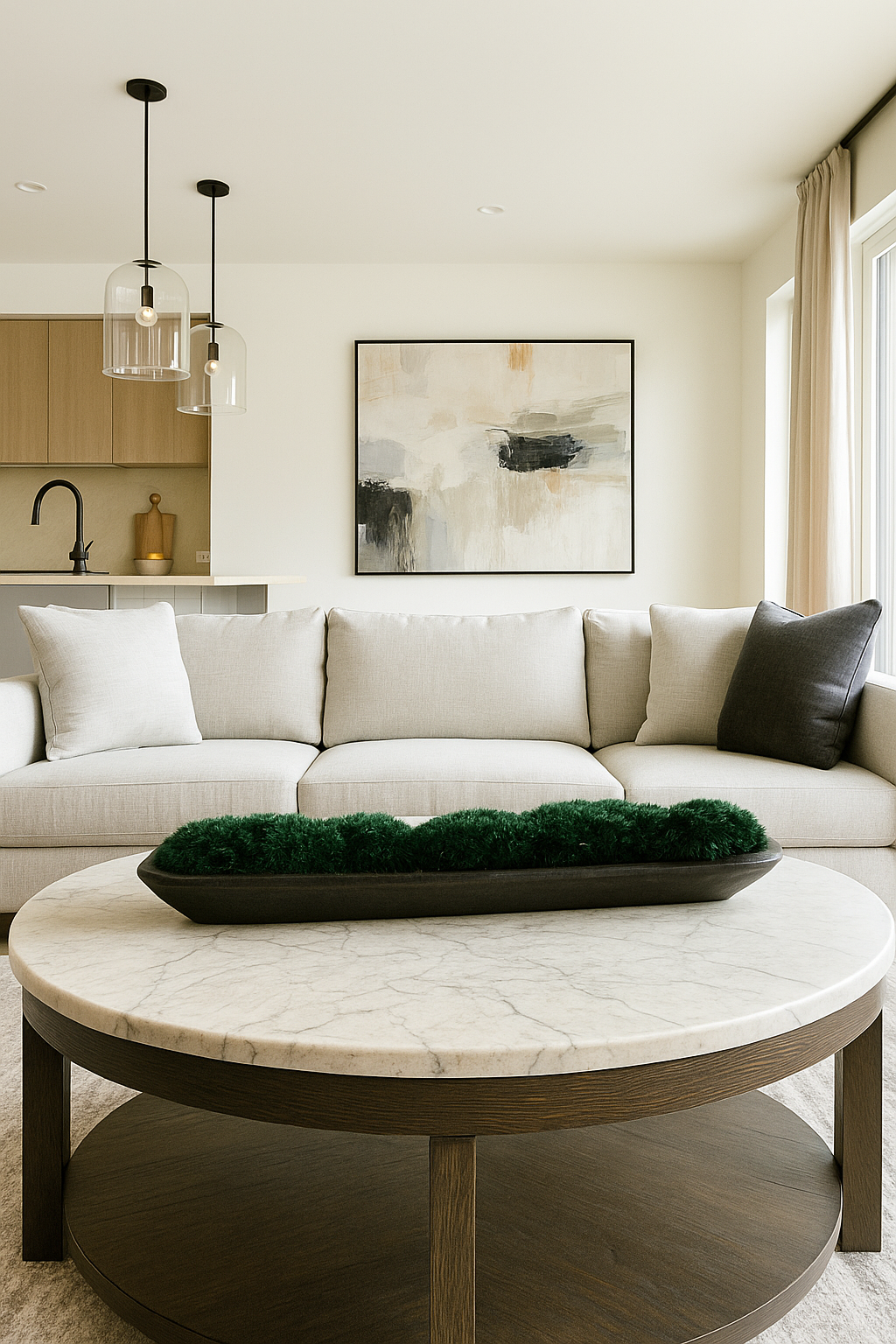 Dark Forest Noir Dough Moss Bowl