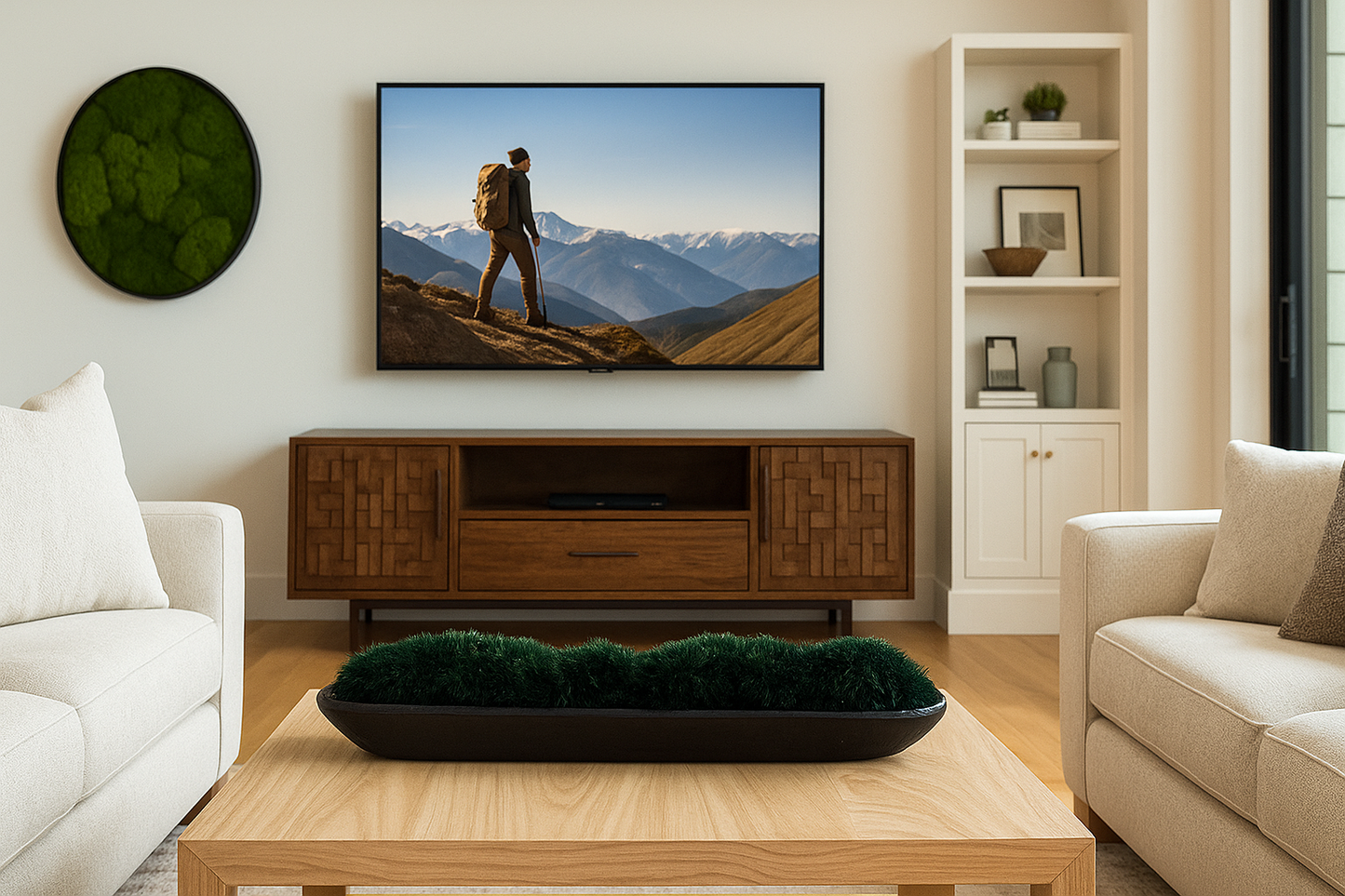 Dark Forest Noir Dough Moss Bowl