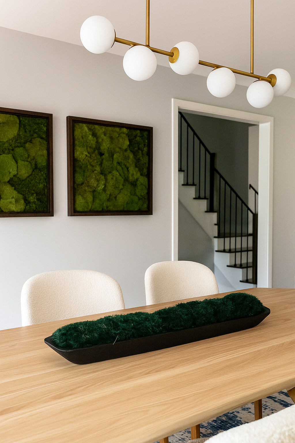 Dark Forest Noir Dough Moss Bowl