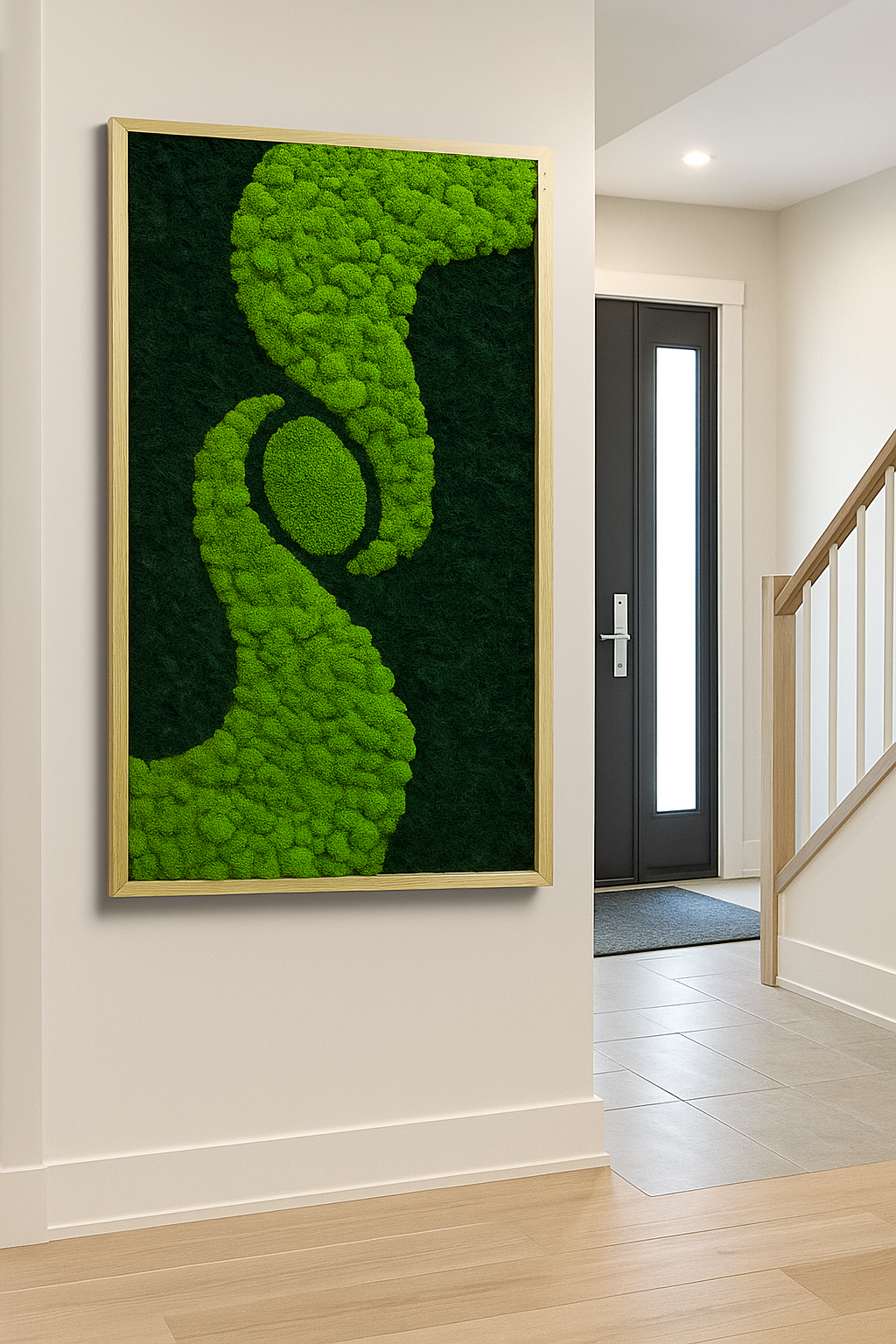 Center of Life Moss Art Frame