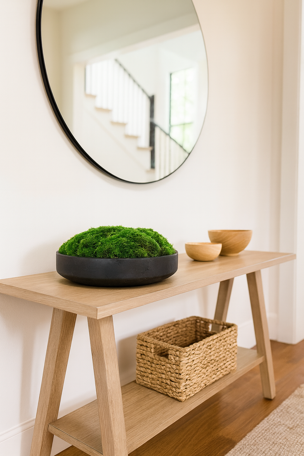 The Classic Concrete Moss Bowl