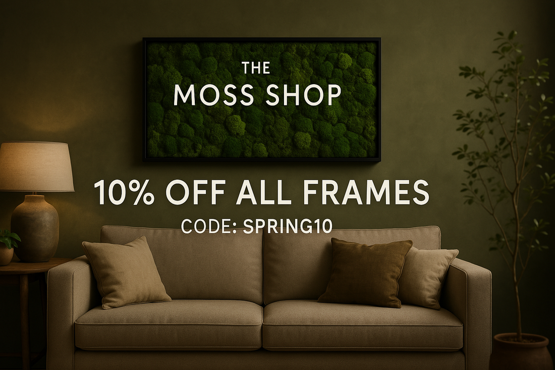 The Moss Shop | Custom Moss Art, Walls & Nature-Inspired Decor