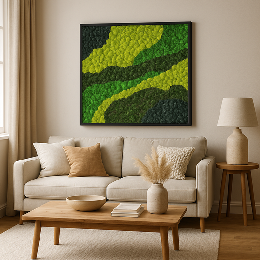 Interstellar Moss Art Frame