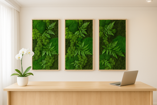 Green Terrain Moss Art Frame (One Piece)