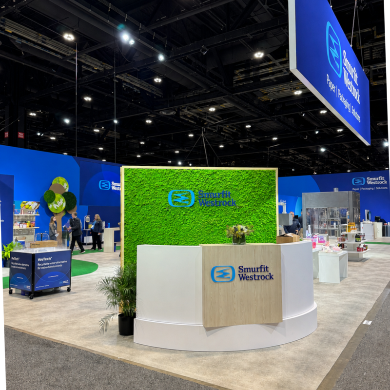 Smurfit Westrock Trade Show Installation