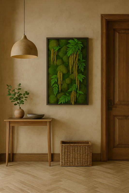 Hidden Forest Moss Art Frame