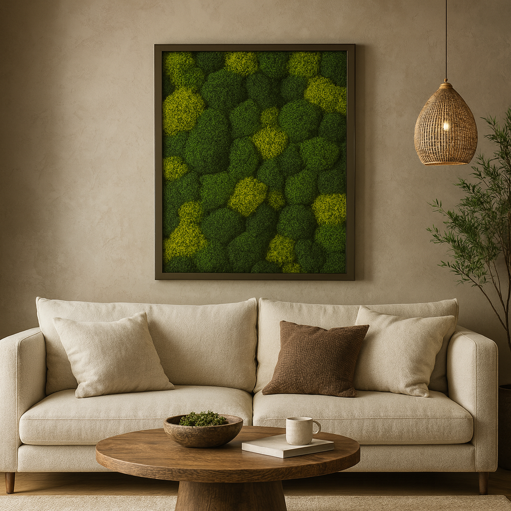 The Grove Mosaic Moss Art Frame