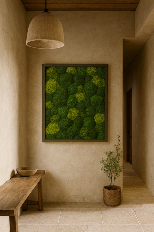 Spotted Moss Art Frame