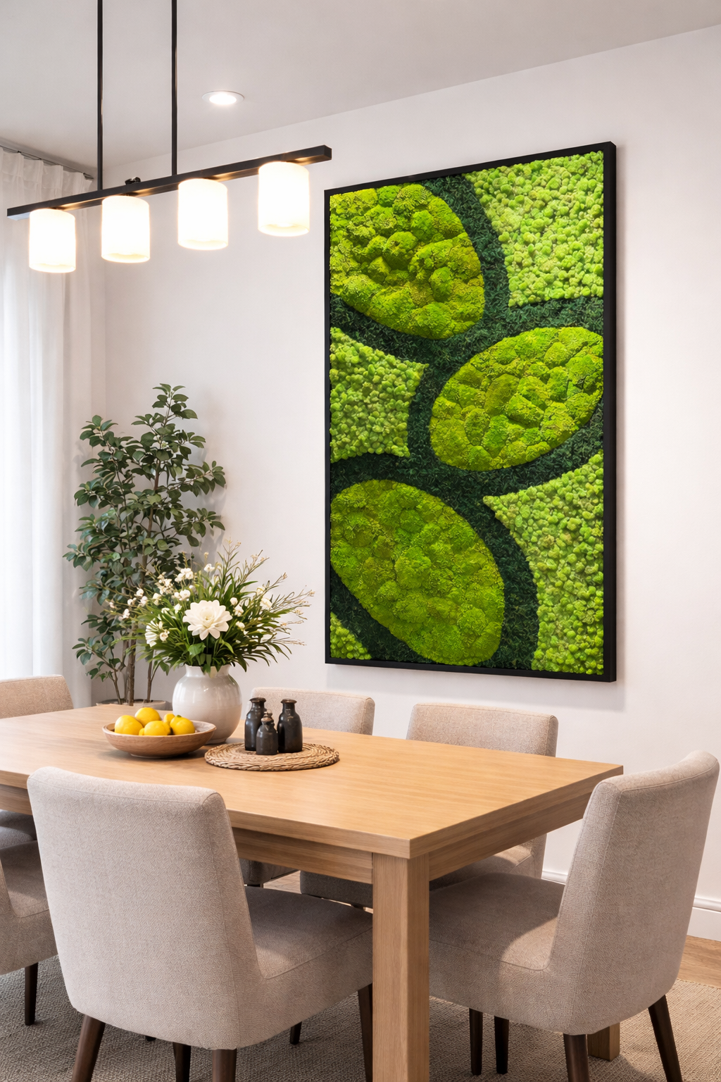 Biophilic Balance Moss Art Frame