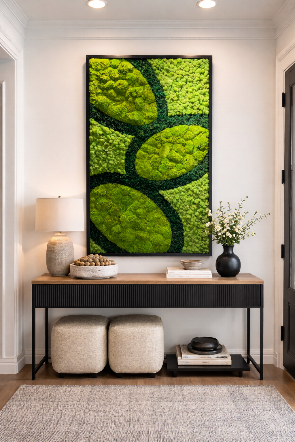 Biophilic Balance Moss Art Frame