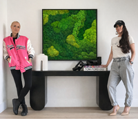 The Contrast Moss Art Frame