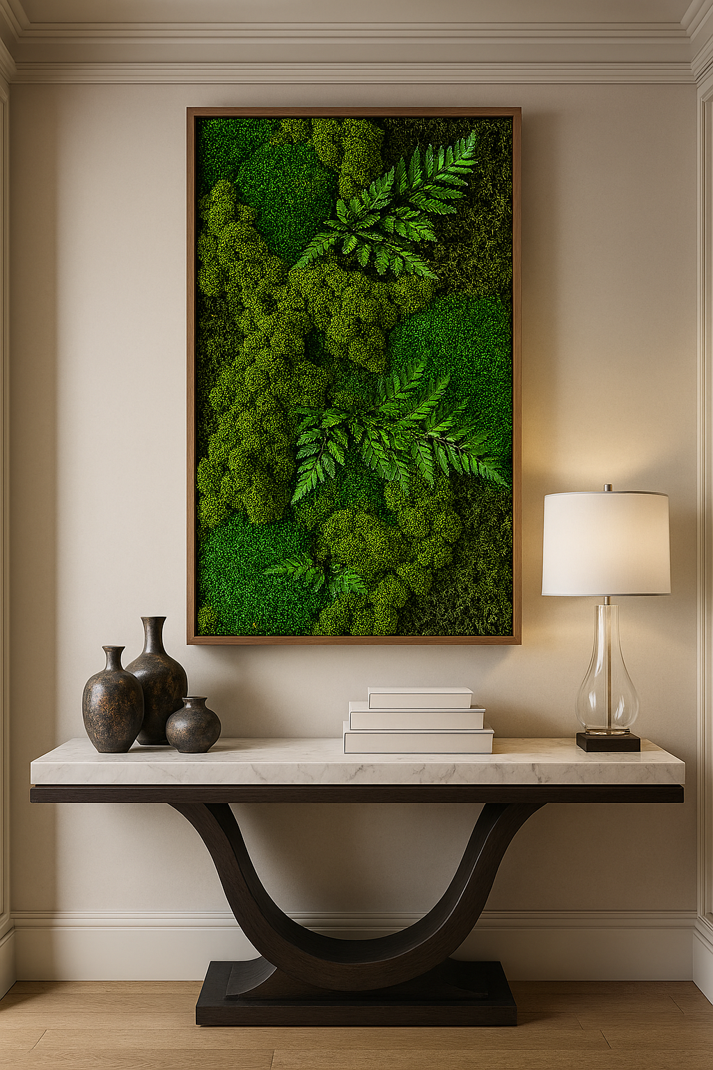 Green Terrain Moss Art Frame (One Piece)