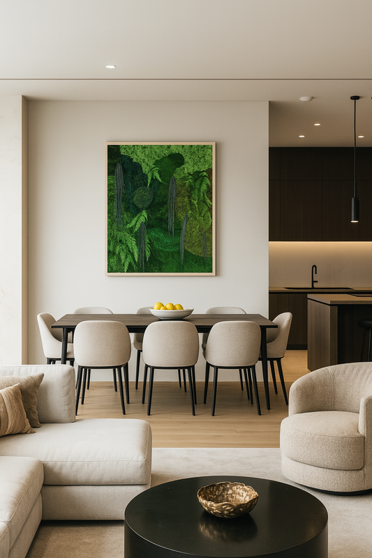 The Deep Forest Moss Art Frame