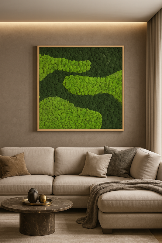 The Wavy Moss Art Frame