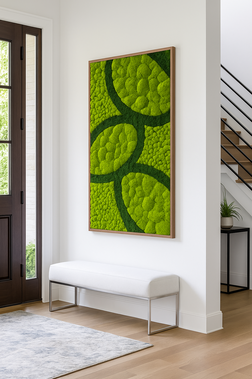 Biophilic Balance Moss Art Frame